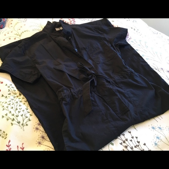 Gap Jumpsuit BLACK SZ 4 NWOT • EUC • - Picture 3 of 12